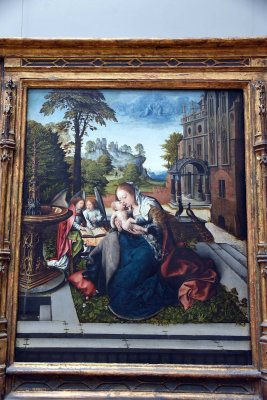Virgin and Child with Angels (ca 1518) - Bernard van Orley - 1041