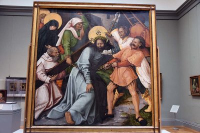 Christ carrying the Cross (16th c.) - Hans Schäufelein and att. to the Master of Engerda - 1074