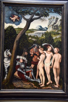 the Judgment of Paris (1528) - Lucas Cranach the Elder - 1100