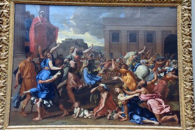 The Abduction of the Sabine Women (1633-34) - Nicolas Poussin - 1224