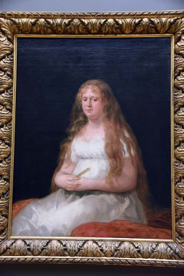 Josefa de Castilla Portugal y van Asbrock de Garcini (1804) - Goya - 1263