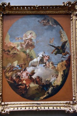 the Chariot of Aurora (1760s) - Giovanni Battista Tiepolo - 1288