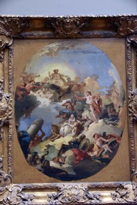 The Apotheosis o fthe Spanish Monarchy (1760s) - Giovanni Battista Tiepolo - 1292