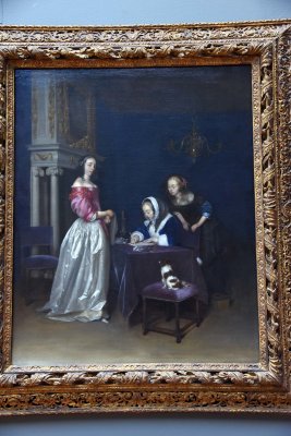 Curiosity (1660-62) - Gerard ter Borch the Younger - 1353