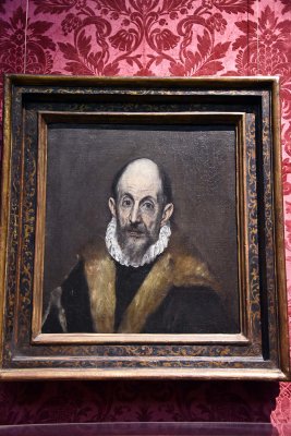 Portrait of an Old Man (1595–1600) - El Greco - 1427