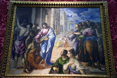 Christ Healing the Blind (1570) - El Greco - 1438