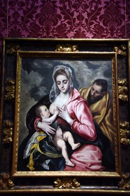 The Holy Family (1585) - El Greco - 1443