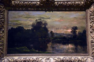 Landscape with Ducks (1872) - Charles-Franois Daubigny - 1447