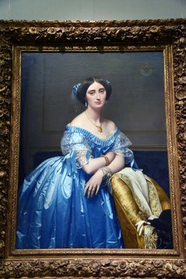  Éléonore-Marie-Pauline de Galard de Brassac de Béarn (1825–1860), princesse de Broglie (1851–1853) -  Ingres - 1463