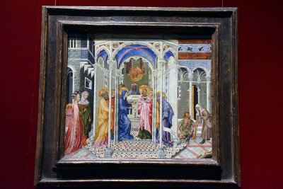  The Presentation of Christ in the Temple (1435) - Giovanni di Paolo - 1490