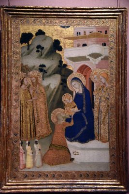  The Adoration of the Magi (1340–43) - Italian, Neapolitan Follower of Giotto - 1503