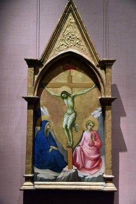  The Crucified Christ between the Virgin and Saint John the Evangelist (1406) - Lorenzo Monaco - 1526