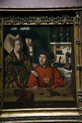  A Goldsmith in his Shop (1449) -  Petrus Christus - 1576