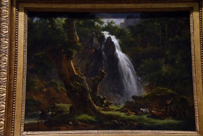 Waterfall at Mont-Dore (1818) - Achille-Etna Michallon - 1782