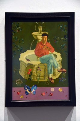 Man at a Fountain (1946) - Honoré Sharrer - 2441