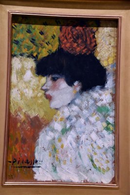 Girl in Profile (1901) - Pablo Picasso - 2576