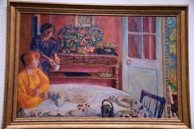 The Dining Room at Vernonnet (1916) - Pierre Bonnard - 2601