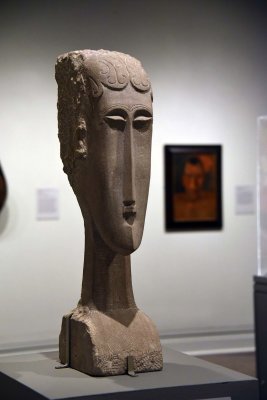 Woman's Head (1912) - Amedeo Modigliani - 2712