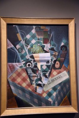 Still Life with Checked Tablecloth (1915) - Juan Gris - 2728