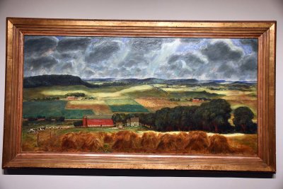 Wisconsin Landscape (1938-39) - John Stewart Curry - 2763