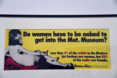 Do Women Have to be Naked to get into the MET Museum? (1989) - Guerrilla Girls - 3719