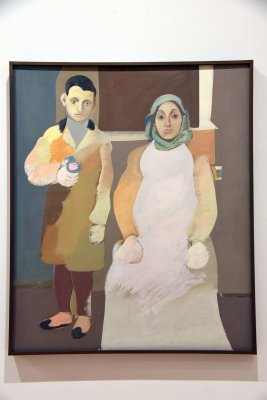 The Artist and His Mother (1926 - c.1936) - Arshile Gorky - 4078