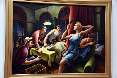 Poker Night. From A Streetcar Named Desire (1948) - Thomas Hart Benton - 4086