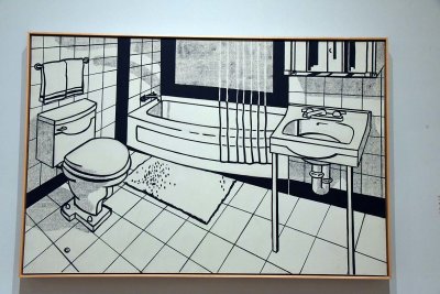 Bathroom (1961) - Roy Lichtenstein - 4095