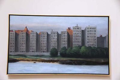 Apartment Houses, East River (1930) - Edward Hopper - 4117