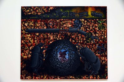 Dung Beetles II. Camouflage Leads Us Into Destruction (1986) - David Wojnarowicz - 4179