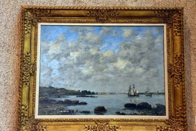 Sur la Meuse (1883) - Eugène-Louis Boudin - 4306