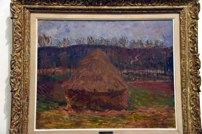 Haystack in Giverny (1889) - Claude Monet - 1898