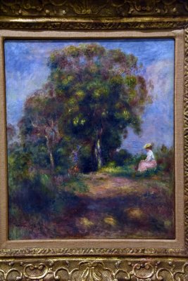 Landscape with a Figure (1894) - Pierre-Auguste Renoir - 1902