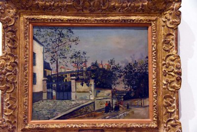 Street in Montmartre (ca 1917) - Maurice Utrillo - 1910