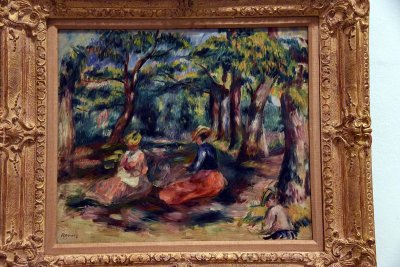 Figures in a Landscape (1893) - Pierre-Auguste Renoir - 1942