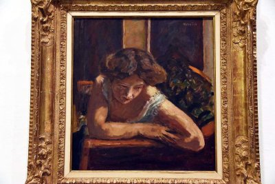 Woman Leaning (1910) - Pierre Bonnard - 1974