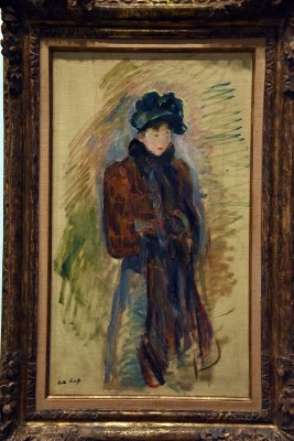 Young Girl in a Mantelet (1874-1884) - Berthe Morisot - 1977