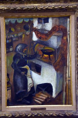 Grandmother Making Jam (1914) - Marc Chagall - 1994