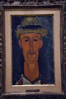 Gaston Modot with Hat (1918) - Amedeo Modigliani - 2004