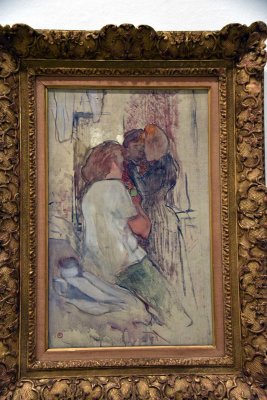 At the Laundress (1886) - Toulouse-Lautrec - 2015