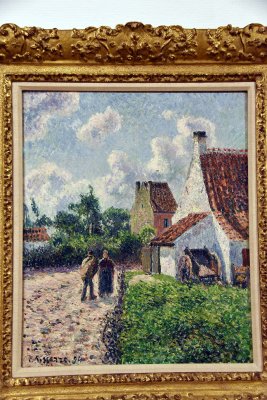The Pink House, Knokke-sur-Mer (1894) - Camille Pissarro - 2058