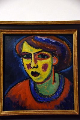 Blonde Woman (1911) - Alexej von  Jawlensky - 2108