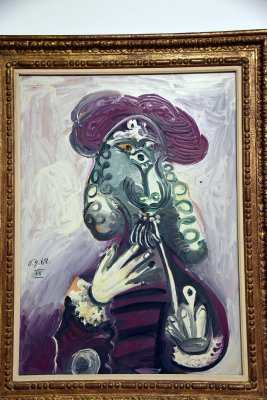 Musketeer with a Pipe (1968) - Pablo Picasso - 2154