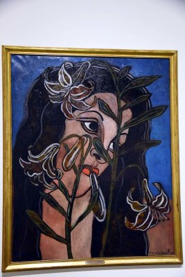 Woman with Fleur de Lys (1938) - Francis Picabia - 2236