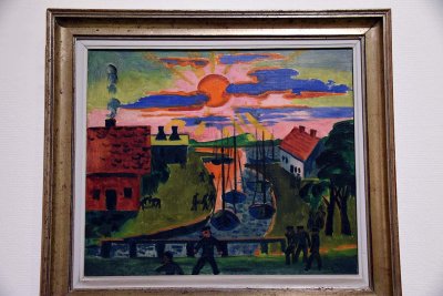 Sunset (1921-1922) - Max Pechstein - 2364