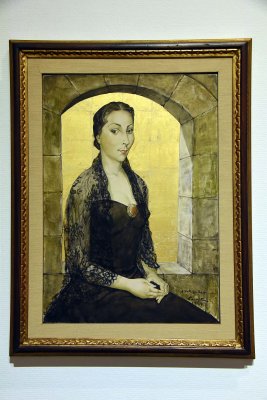 Portrait of Felicja Blumental (1957) - Tsugouharu Foujita - 2398