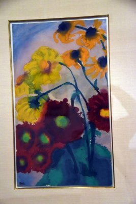 Summer Flowers. Flowers in Bloom (ca. 1935) - Emil Nolde - 2426