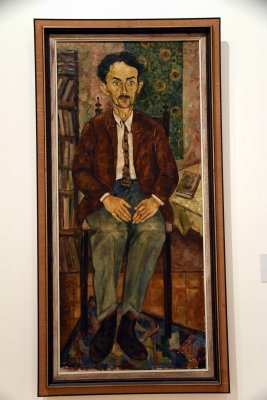 Portrait of Author Eliezer Steinman (1929) - Haim Gliksberg - 2561