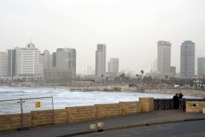 View of Tel Aviv from Jaffa Old Port - 2910