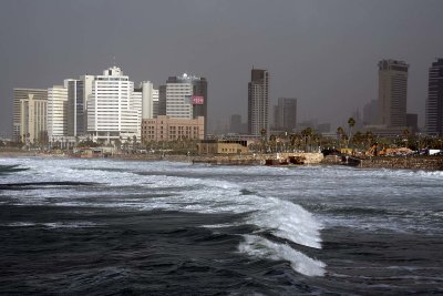 View of Tel Aviv from Jaffa Old Port - 2922